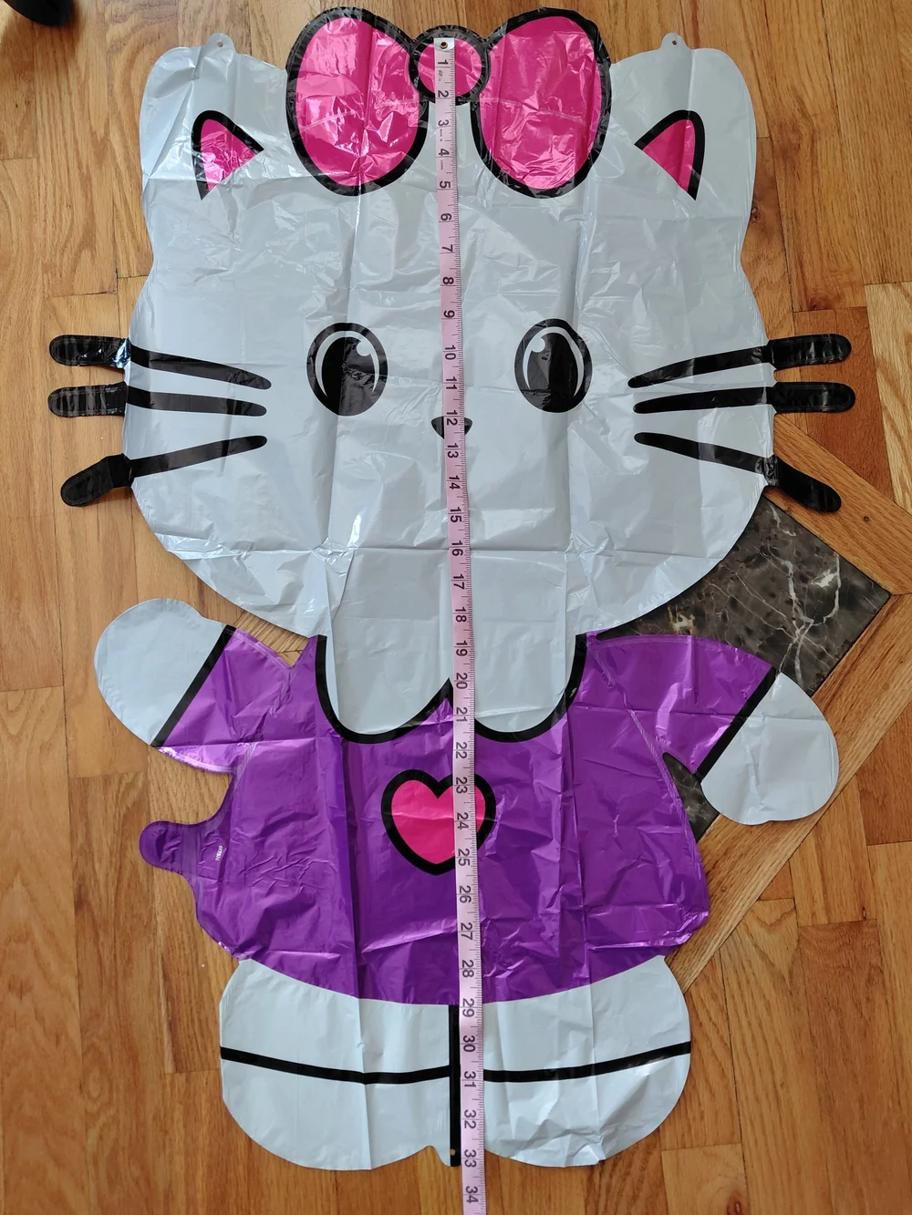 Cute Kitty Cat Happy Birthday Party Decorations Balloons Sign Decorative Set Kit